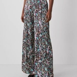 NWT Ann Taylor Multicolor Women’s Wide-Leg Pants